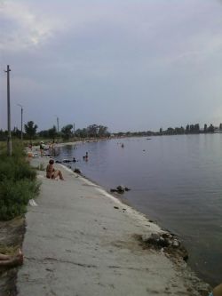 озеро Репное - берег