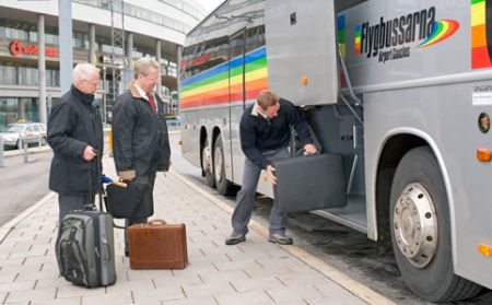 автобус flygbussarna - airport coach