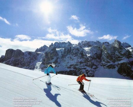 Италия горнолыжные курорты : Доломиты