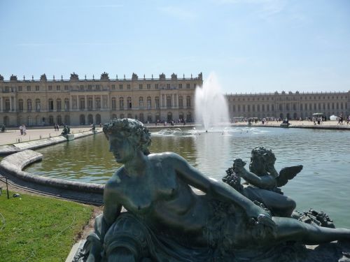 водные партеры Версаля