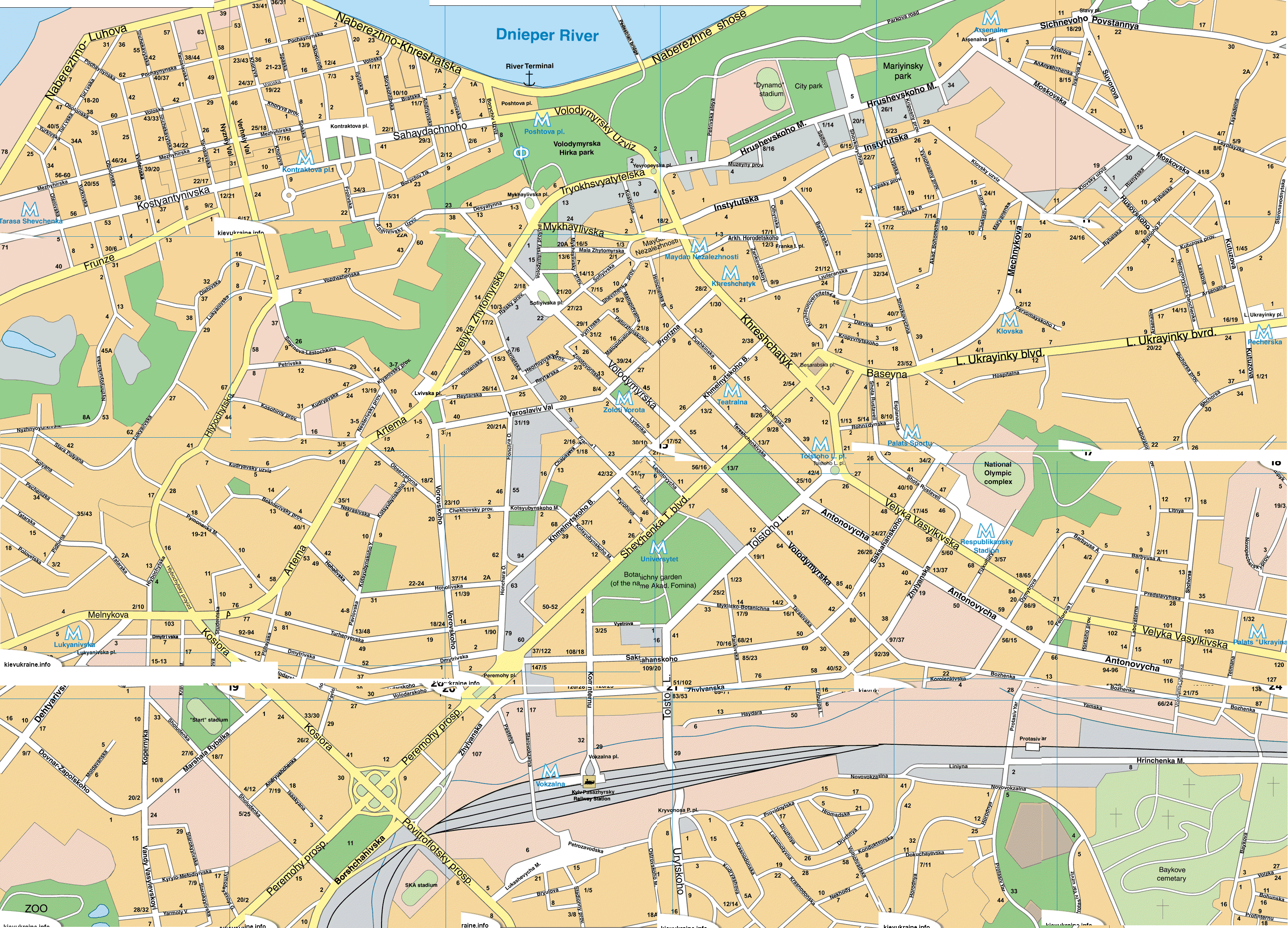 карта киев 
