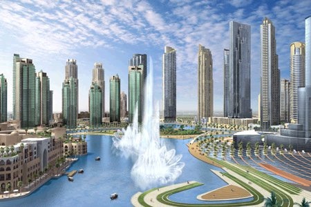 фонтан Дубая (Dubai-Fountain)