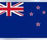 Магнит на холодильник: Новая Зеландия. Флаг