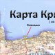 карта Крита по частям для печати